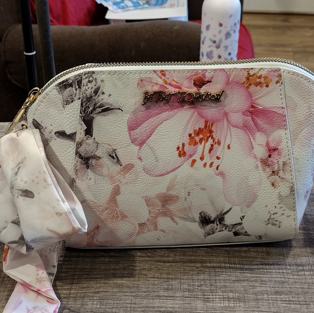 Betsey Johnson Floral Crossbody